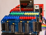 Ein von mir erweiterter 8bit-Computer nach Stefan C. Cousins. Prozessor: Z80.